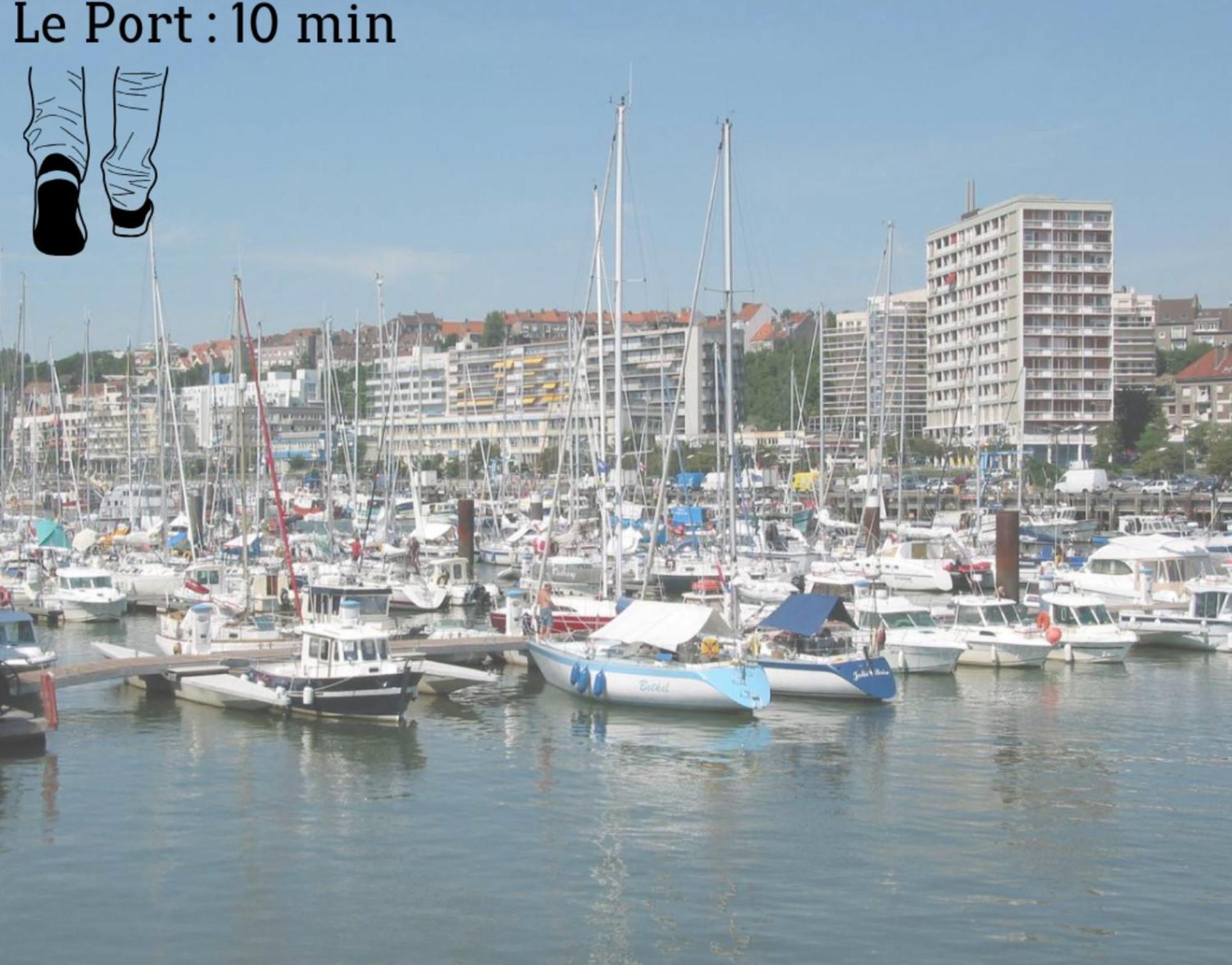 Le Charme Des Remparts Boulonnais Apartman Boulogne-sur-Mer Kültér fotó