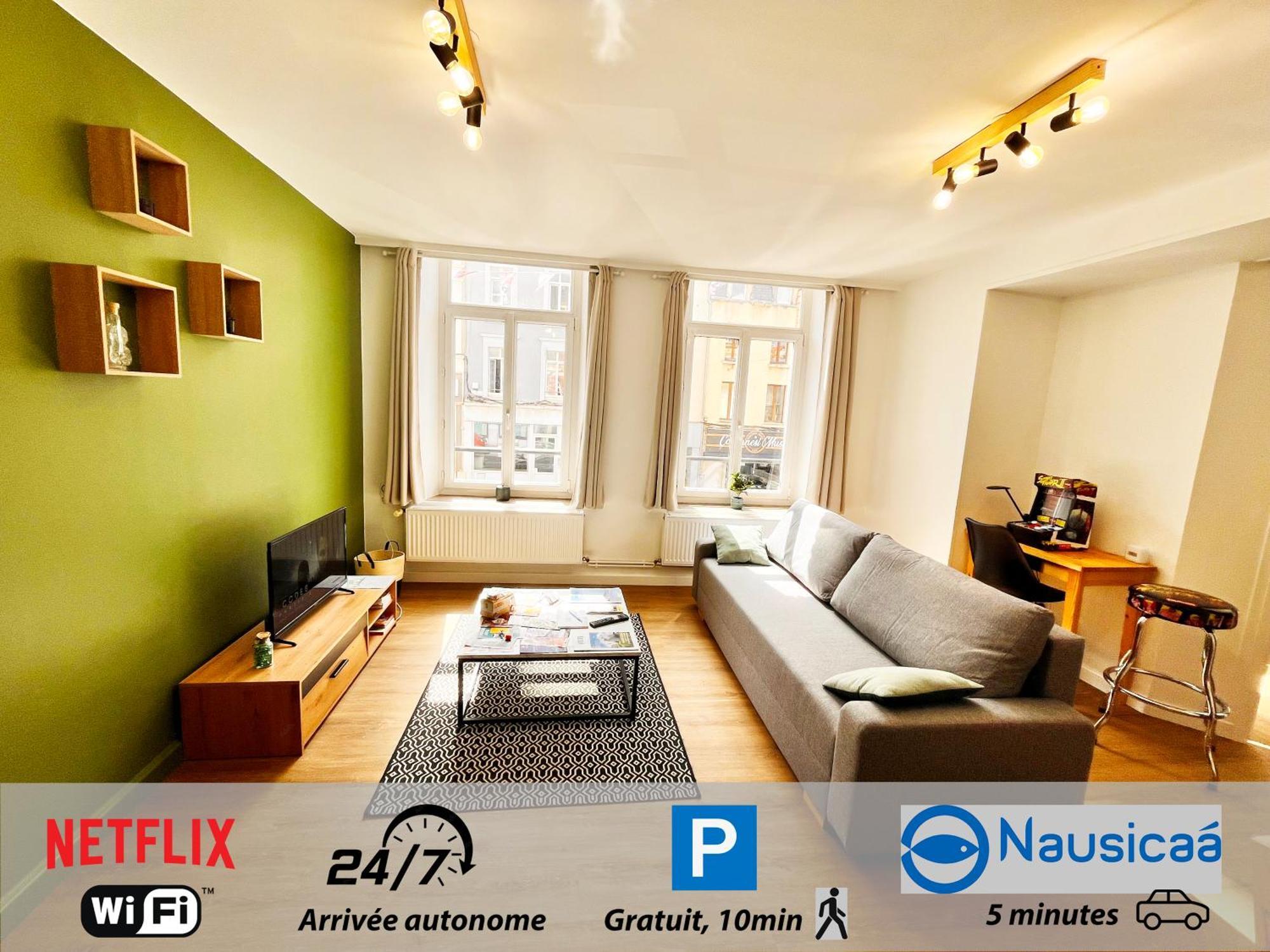 Le Charme Des Remparts Boulonnais Apartman Boulogne-sur-Mer Kültér fotó